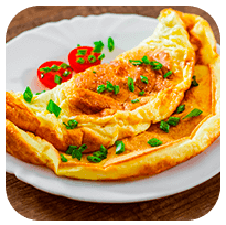 Panqueca de Ovos Italiana